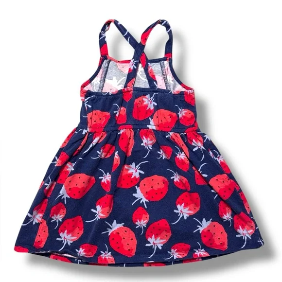 Toddler Girls Strawberry Sundress EUC - Picture 2 of 3